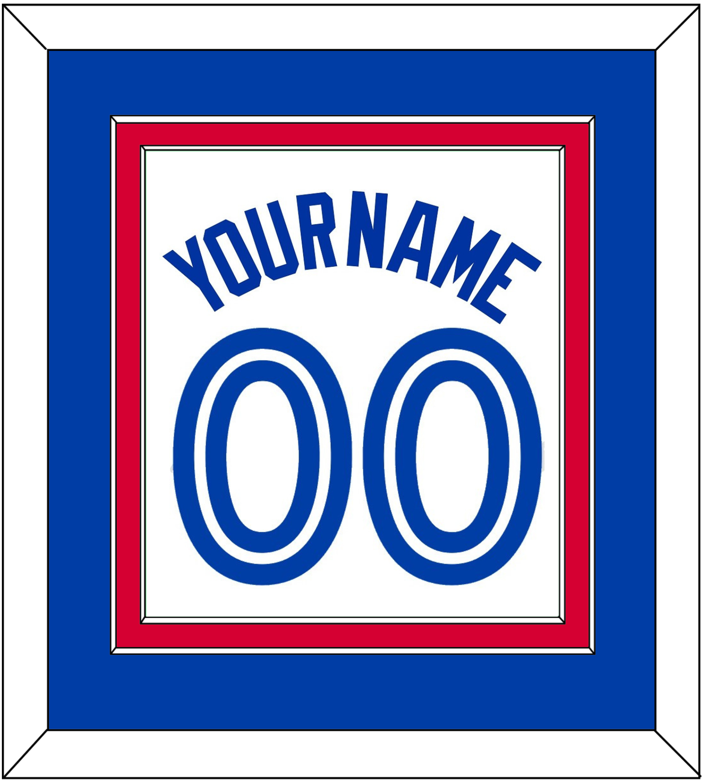 Toronto Name & Number - Home White - Signature Tier 3