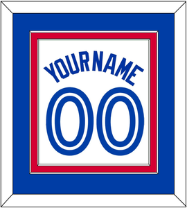 Toronto Name & Number - Home White - Double Mat 3