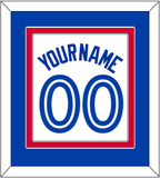 Toronto Name & Number - Home White - Double Mat 3