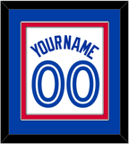 Toronto Name & Number - Home White - Double Mat 3