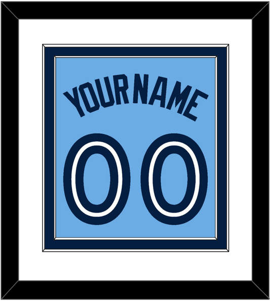Toronto Name & Number - Alternate Light Blue - Signature Tier 1