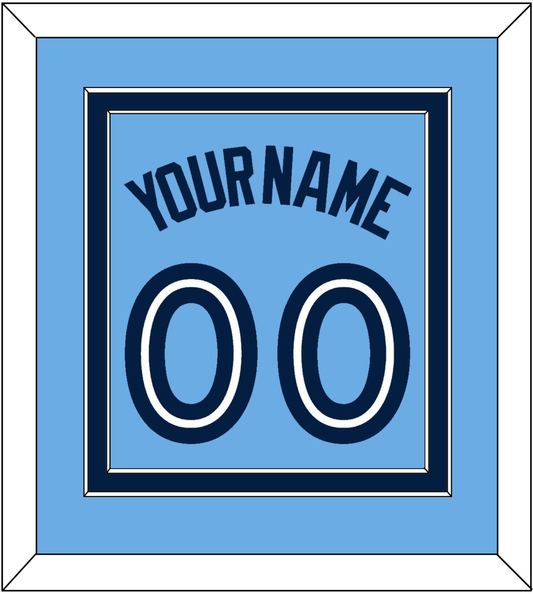 Toronto Name & Number - Alternate Light Blue - Signature Tier 2