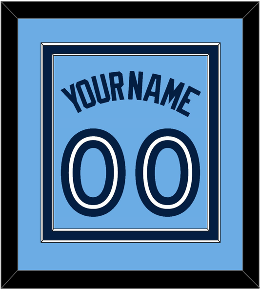 Toronto Name & Number - Alternate Light Blue - Signature Tier 2