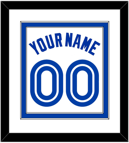Toronto Name & Number - Home White (1981-1996) - Signature Tier 1
