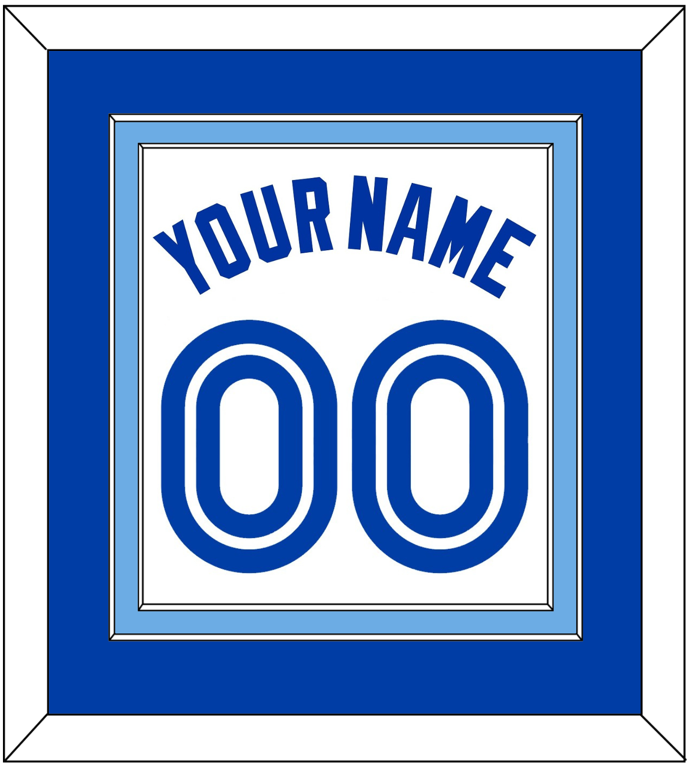 Toronto Name & Number - Home White (1981-1996) - Signature Tier 2