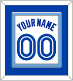 Toronto Name & Number - Home White (1981-1996) - Double Mat 2