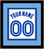 Toronto Name & Number - Home White (1981-1996) - Double Mat 3