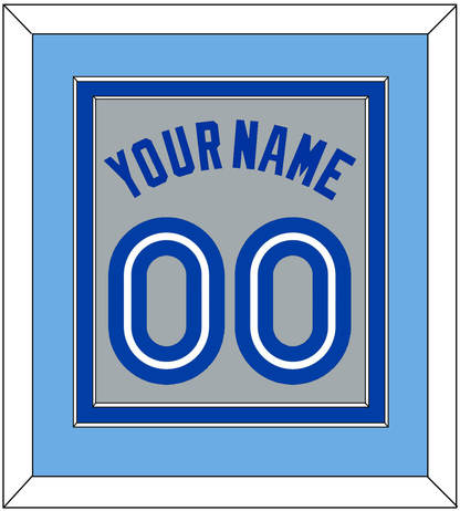 Toronto Name & Number - Road Gray (1989-1996) - Signature Tier 3