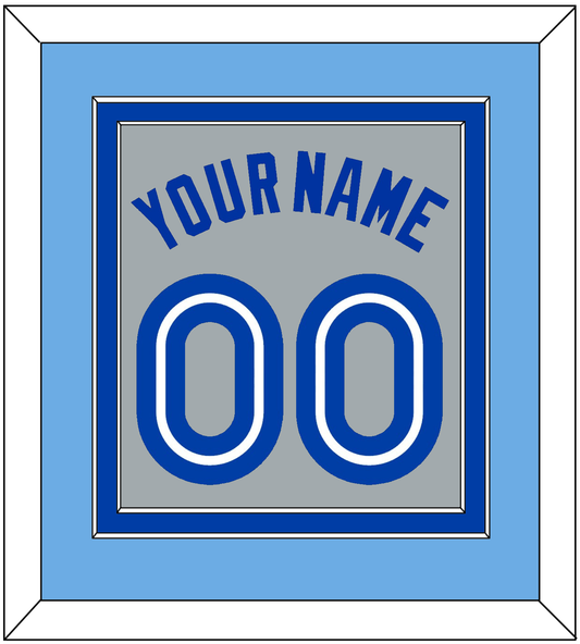 Toronto Name & Number - Road Gray (1989-1996) - Signature Tier 3