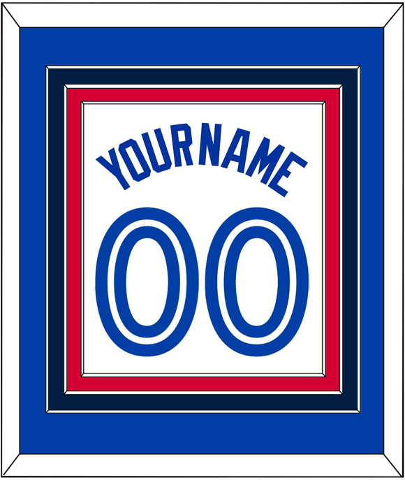 Toronto Name & Number - Home White - Triple Mat 2