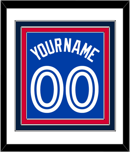 Toronto Name & Number - Alternate Blue - Premier Tier 1