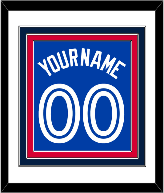 Toronto Name & Number - Alternate Blue - Premier Tier 1