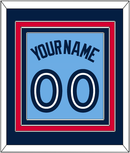 Toronto Name & Number - Alternate Light Blue - Premier Tier 2