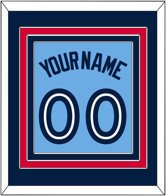 Toronto Name & Number - Alternate Light Blue - Premier Tier 2