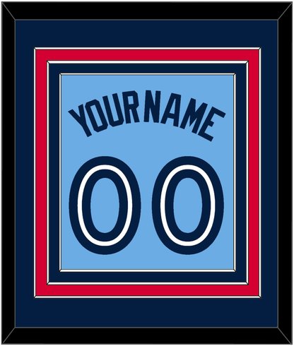 Toronto Name & Number - Alternate Light Blue - Premier Tier 2