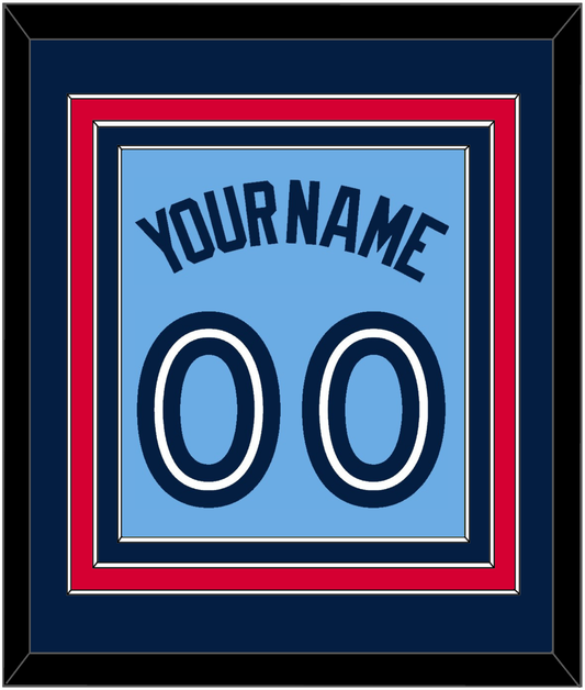 Toronto Name & Number - Alternate Light Blue - Premier Tier 2