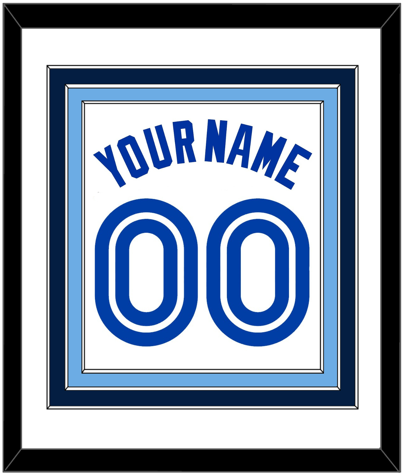 Toronto Name & Number - Home White (1981-1996) - Premier Tier 2