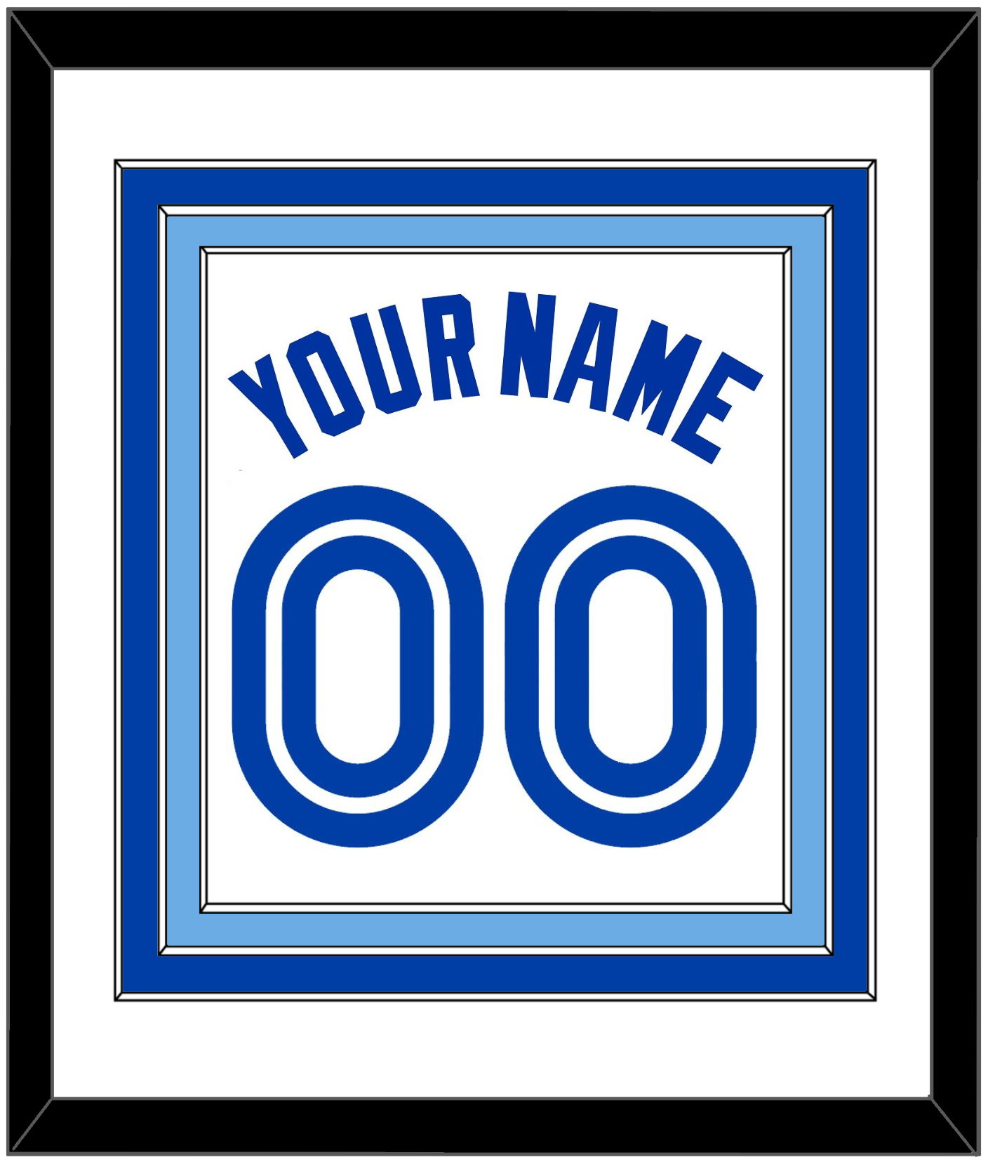 Toronto Name & Number - Home White (1981-1996) - Premier Tier 2