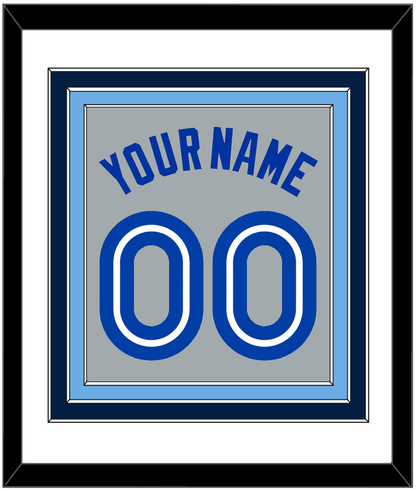 Toronto Name & Number - Road Gray (1989-1996) - Premier Tier 1