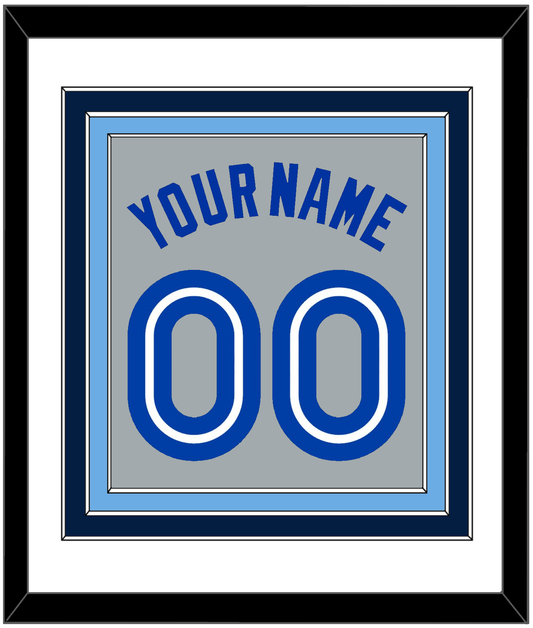 Toronto Name & Number - Road Gray (1989-1996) - Premier Tier 1