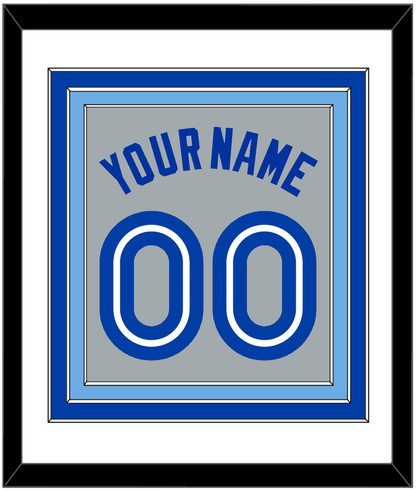 Toronto Name & Number - Road Gray (1989-1996) - Premier Tier 2