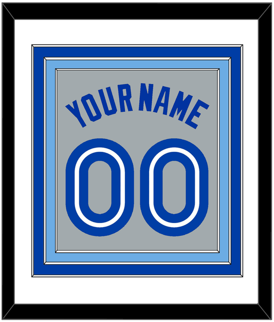 Toronto Name & Number - Road Gray (1989-1996) - Premier Tier 2