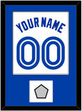 Toronto Name & Number With World Series Patch - Home White (1981-1996) - Single Mat 1