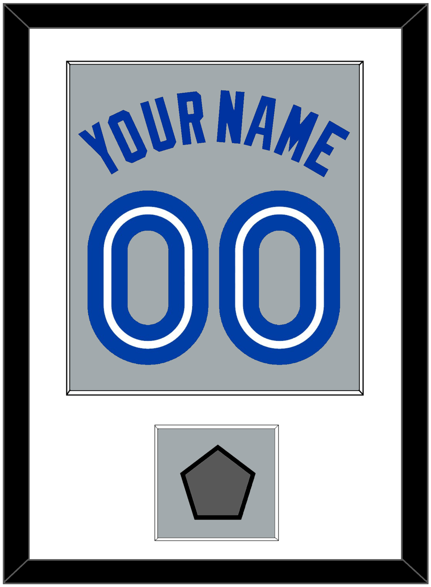 Toronto Name & Number With World Series Patch - Road Gray (1989-1996) - Essential Tier 1