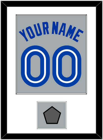 Toronto Name & Number With World Series Patch - Road Gray (1989-1996) - Essential Tier 1