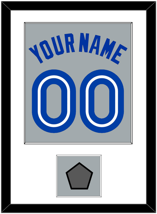Toronto Name & Number With World Series Patch - Road Gray (1989-1996) - Essential Tier 1
