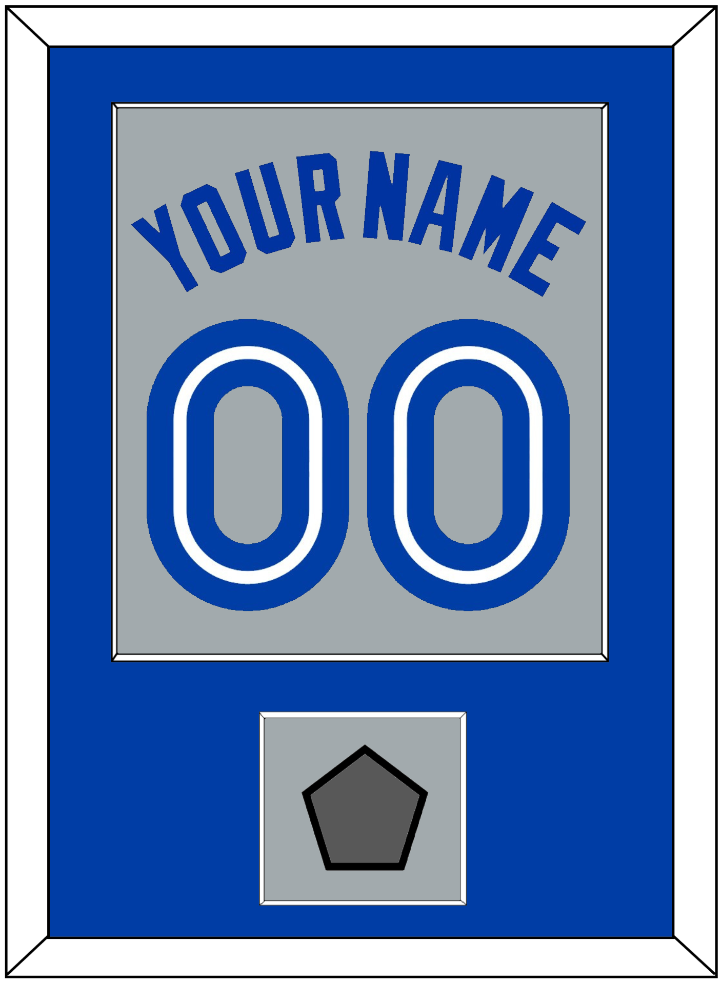 Toronto Name & Number With World Series Patch - Road Gray (1989-1996) - Essential Tier 2