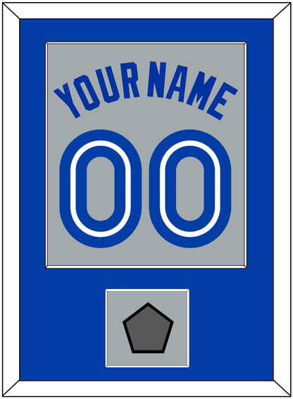 Toronto Name & Number With World Series Patch - Road Gray (1989-1996) - Essential Tier 2