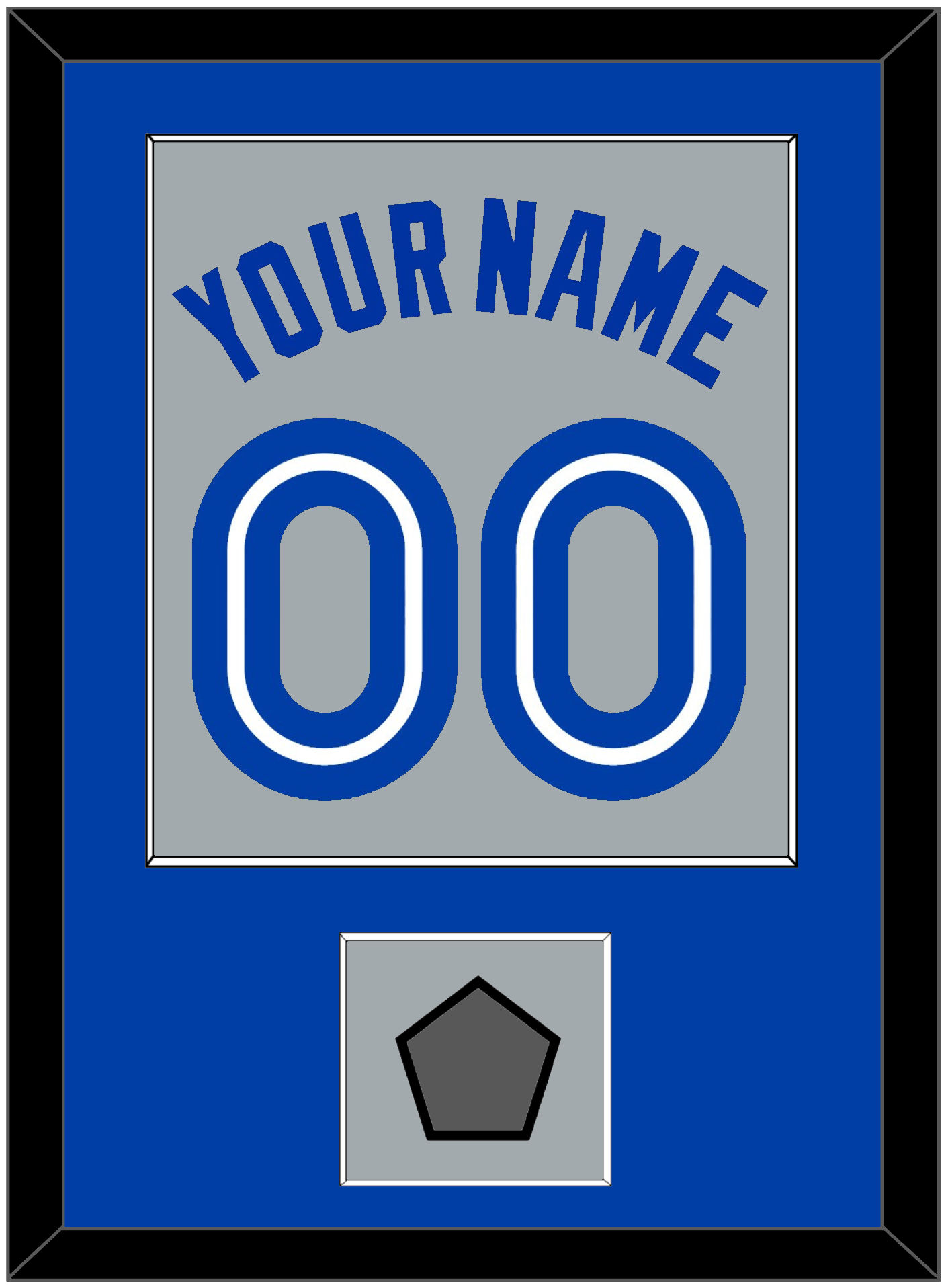 Toronto Name & Number With World Series Patch - Road Gray (1989-1996) - Essential Tier 2