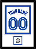 Toronto Name & Number With World Series Patch - Home White (1981-1996) - Double Mat 1