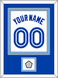 Toronto Name & Number With World Series Patch - Home White (1981-1996) - Double Mat 2