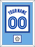 Toronto Name & Number With World Series Patch - Home White (1981-1996) - Double Mat 3