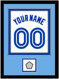 Toronto Name & Number With World Series Patch - Home White (1981-1996) - Double Mat 3