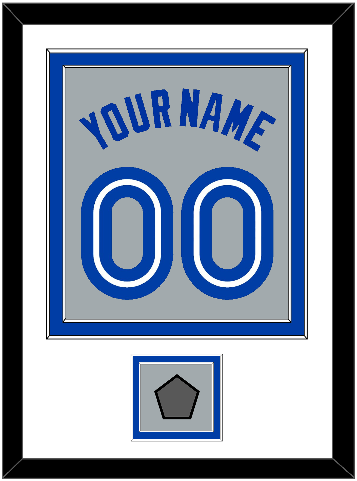 Toronto Name & Number With World Series Patch - Road Gray (1989-1996) - Signature Tier 1