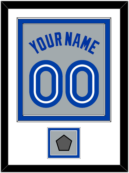 Toronto Name & Number With World Series Patch - Road Gray (1989-1996) - Signature Tier 1