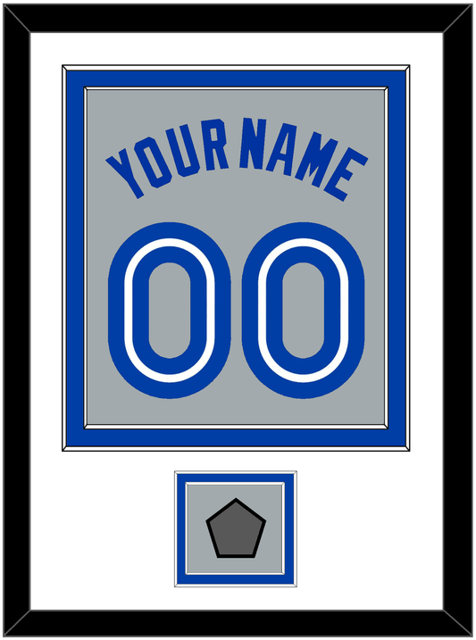 Toronto Name & Number With World Series Patch - Road Gray (1989-1996) - Signature Tier 1