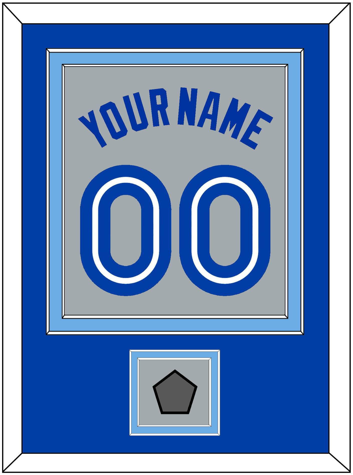 Toronto Name & Number With World Series Patch - Road Gray (1989-1996) - Signature Tier 2