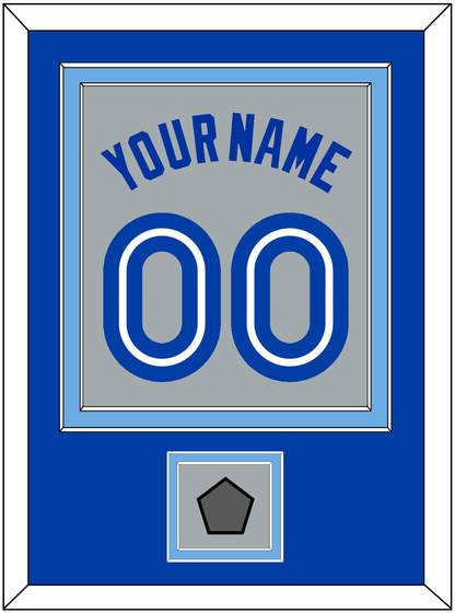 Toronto Name & Number With World Series Patch - Road Gray (1989-1996) - Signature Tier 2