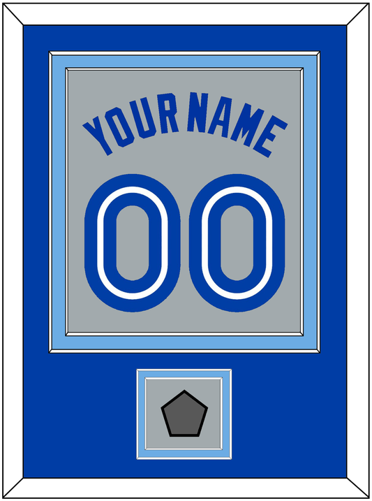 Toronto Name & Number With World Series Patch - Road Gray (1989-1996) - Signature Tier 2