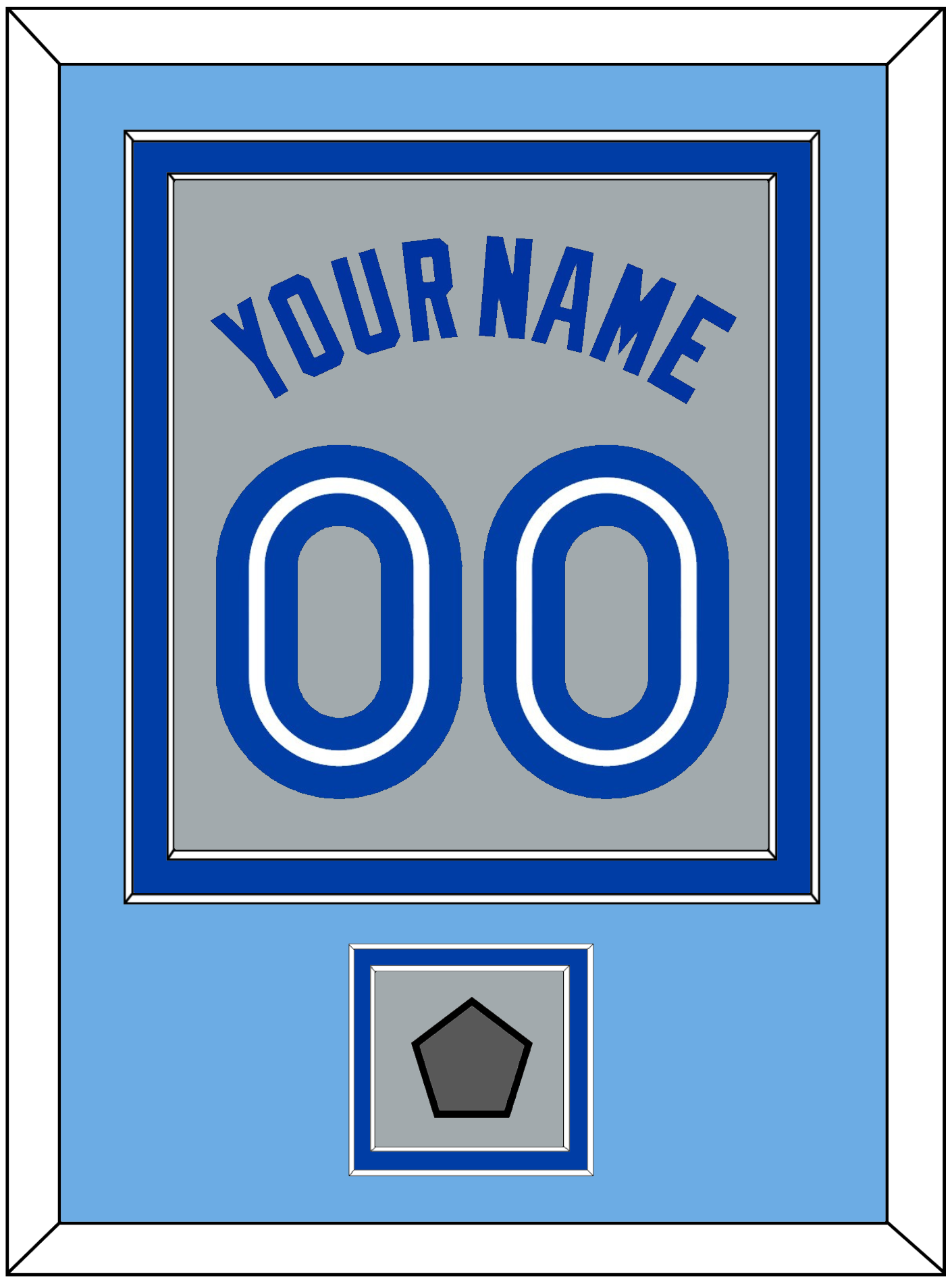 Toronto Name & Number With World Series Patch - Road Gray (1989-1996) - Signature Tier 3