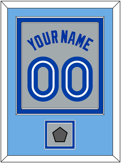 Toronto Name & Number With World Series Patch - Road Gray (1989-1996) - Signature Tier 3