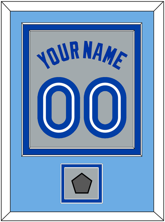Toronto Name & Number With World Series Patch - Road Gray (1989-1996) - Signature Tier 3
