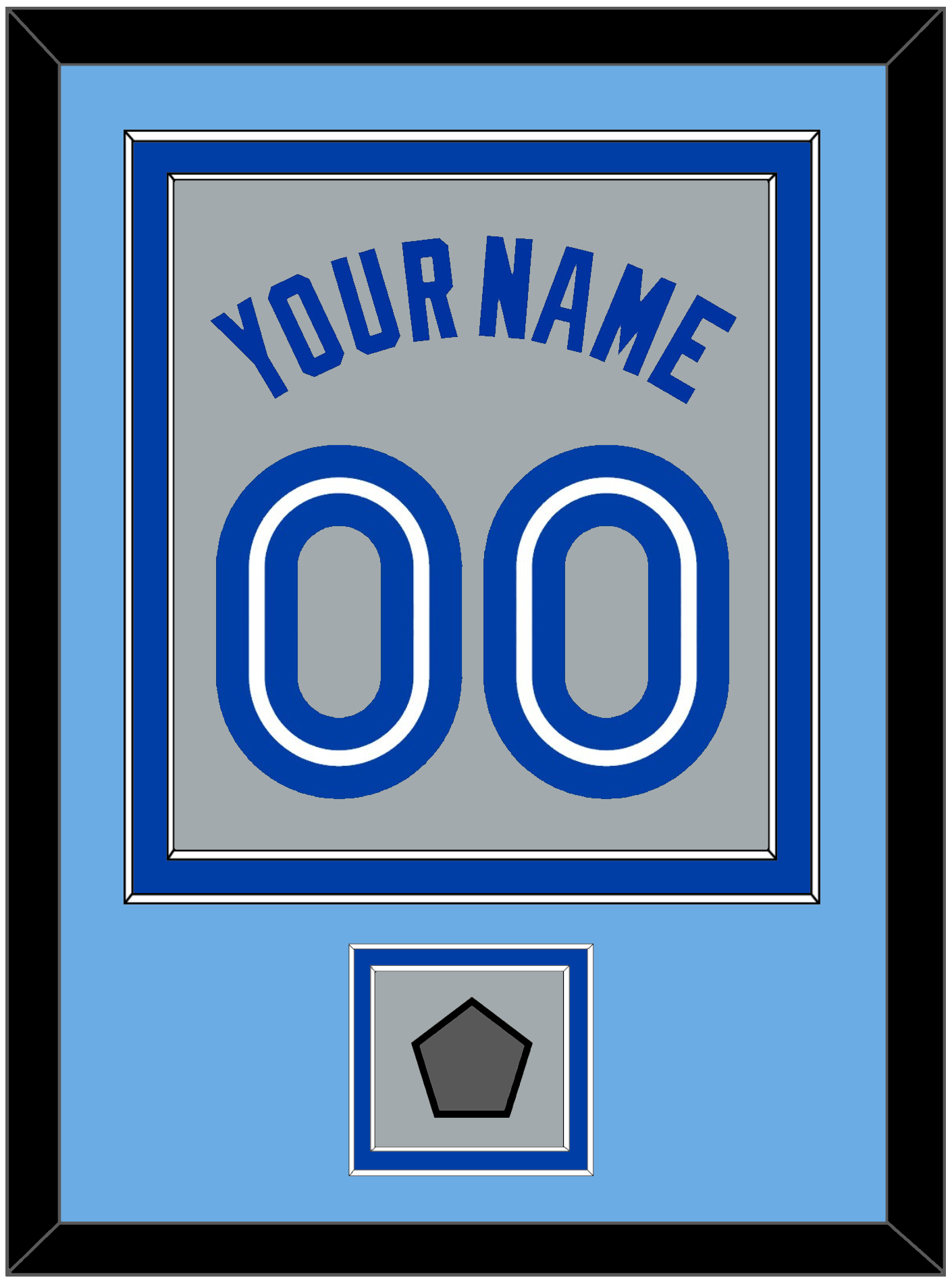 Toronto Name & Number With World Series Patch - Road Gray (1989-1996) - Signature Tier 3