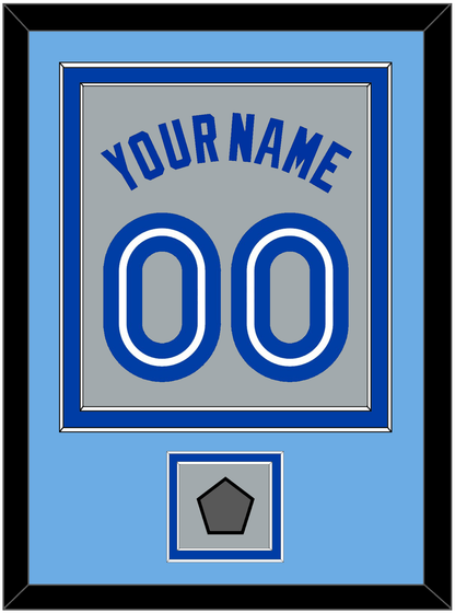 Toronto Name & Number With World Series Patch - Road Gray (1989-1996) - Signature Tier 3