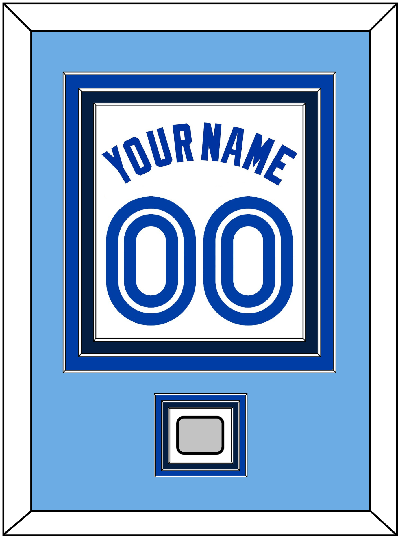 Toronto Name & Number With World Series Patch - Home White (1981-1996) - Premier Tier 4
