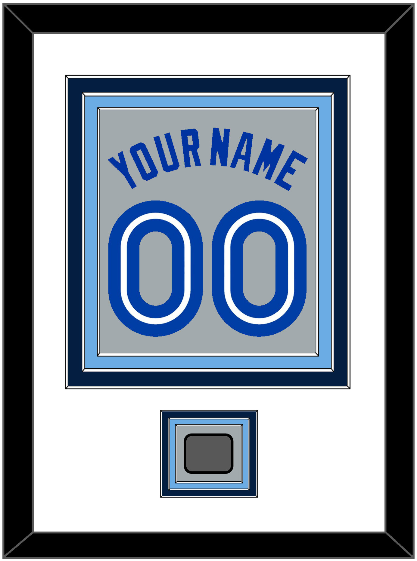 Toronto Name & Number With World Series Patch - Road Gray (1989-1996) - Premier Tier 1